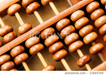 Chinese abacus 12684340