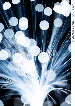 Blue shining fiber optic 12684424