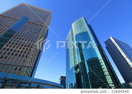 Downtown corporate business district 12684540