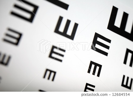 Eye chart 12684554