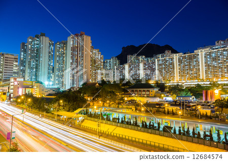 Hong Kong Housing landscape under Lion Rock Hong Kong Housing landscape under Lion Rock 12684574