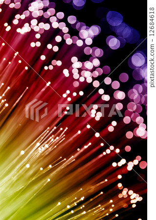 Internet technology fiber optic background 12684618
