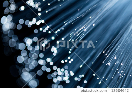 Blue fiber optic 12684642