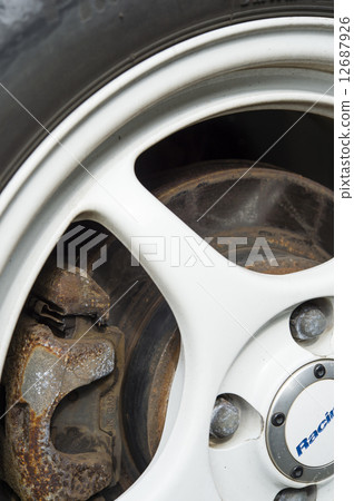 Rusted brake 12687926