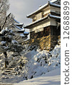 Snow Bikin Matsuyama Castle Ninomaru 12688899