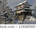 Snow Bikin Matsuyama Castle Ninomaru 12688900