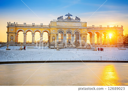 Gloriette at winter 12689023