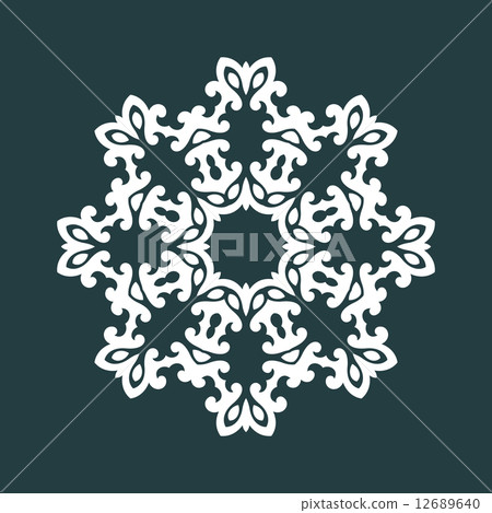 Round pattern 12689640