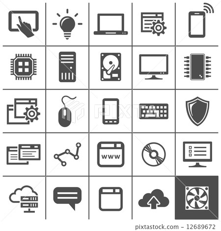 Web icons set Web icons set 12689672