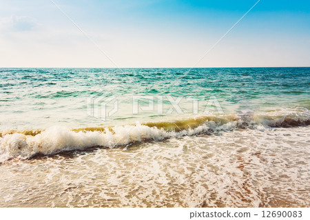Sand Beach And Wave Sand Beach And Wave 12690083