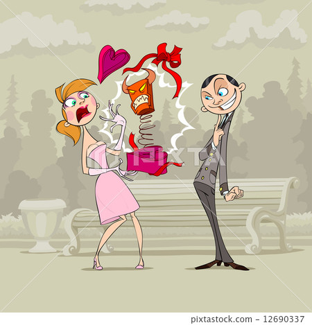 Valentine's Day and strange gift 12690337