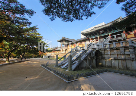 UNESCO Heritage Site, Bulguksa temple, Gyeongju, Korea 12691798