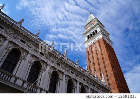 Bell tower of Venice and St. Mark's Square 12691835
