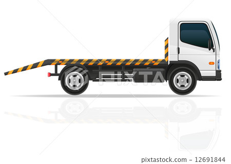 tow truck for transportation faults and emergency cars vector il tow truck for transportation faults and emergency cars vector il 12691844