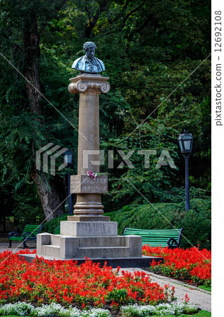 Monument of Alexander Pushkin, Chisinau, Moldova Monument of Alexander Pushkin, Chisinau, Moldova 12692108