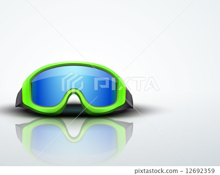 Light Background with pink ski goggles. vector illustration Light Background with pink ski goggles. vector illustration 12692359