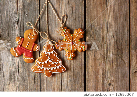 Christmas homemade gingerbread cookies 12693307