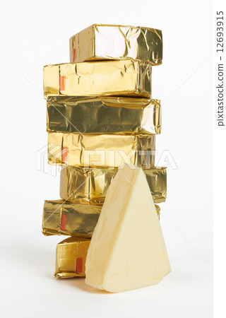 piece of cheese in foil 12693915