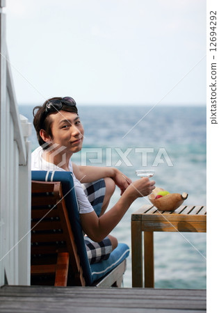 Maldives (beach resort sea vacation paradise overseas travel swimsuit southern country) Maldives (beach resort sea vacation paradise overseas travel swimsuit southern country) 12694292