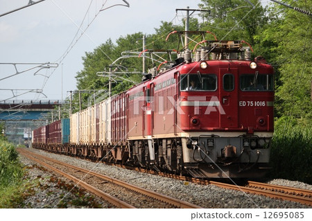 Container freight train of ED75 type heavy traction 12695085
