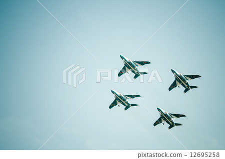 Flight of Blue Impulse 12695258