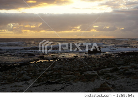 The sunset sea of South Africa Chedi Faint 12695642