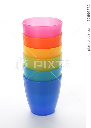 Colorful plastic cup Colorful plastic cup 12696732