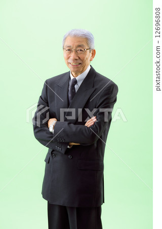 Pose material for clipping using chroma key - Shinia male business scene image Pose material for clipping using chroma key - Shinia male business scene image 12696808