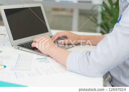 Desk work Desk work 12697024
