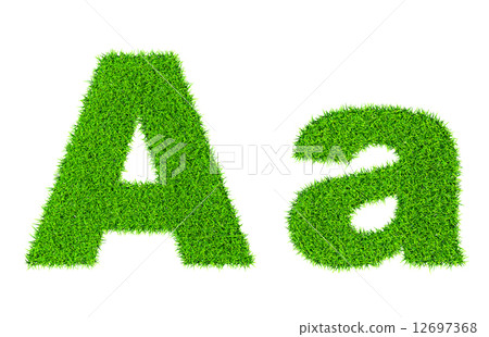 Grass letter A 12697368