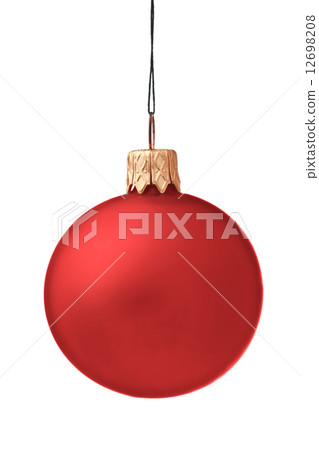 Christmas bauble isolated 12698208