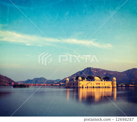 Jal Mahal (Water Palace). Jaipur, Rajasthan, India Jal Mahal (Water Palace). Jaipur, Rajasthan, India 12698287