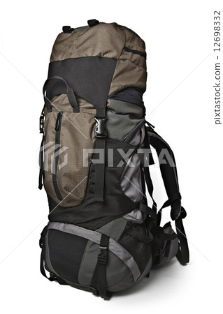 Trekking backpack isolated 12698332