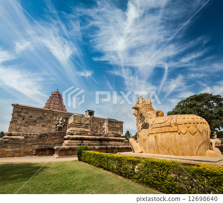 Gangai Konda Cholapuram Temple. Tamil Nadu, India Gangai Konda Cholapuram Temple. Tamil Nadu, India 12698640