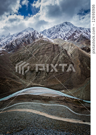 View of Himalayas, India View of Himalayas, India 12698986