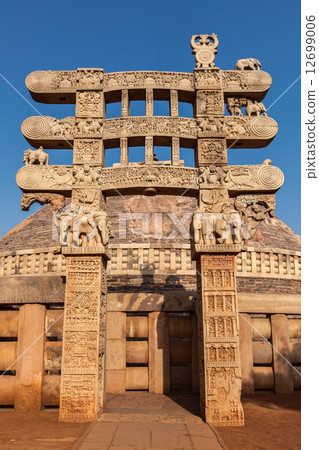 Great Stupa. Sanchi, Madhya Pradesh, India 12699006