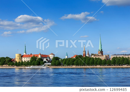 View of Riga, Latvia 12699485