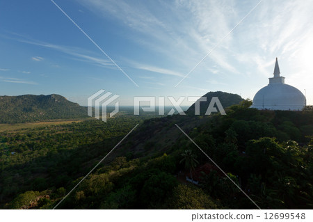 Sky above small mountains Sky above small mountains 12699548