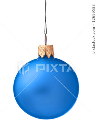 Christmas bauble isolated 12699588