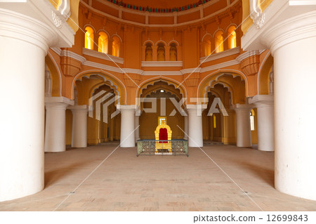 Tirumalai Nayal Palace. Madurai, Tamil Nadu, India 12699843
