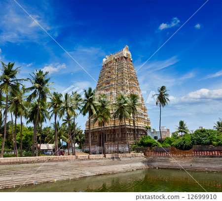 Gopura (tower) and temple tank of Lord Bhakthavatsaleswarar Temp 12699910