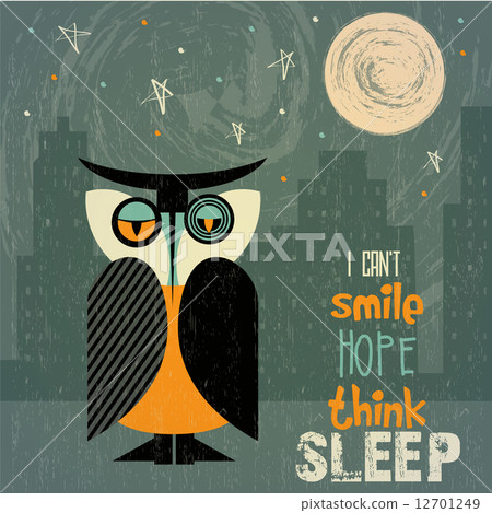 owl with insomnia owl with insomnia 12701249