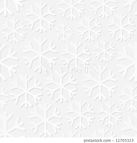 Seamless background with snowflakes. Vector... - Stock Illustration ...