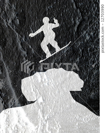 skateboarders silhouettes on Cement wall texture background des skateboarders silhouettes on Cement wall texture background des 12703990