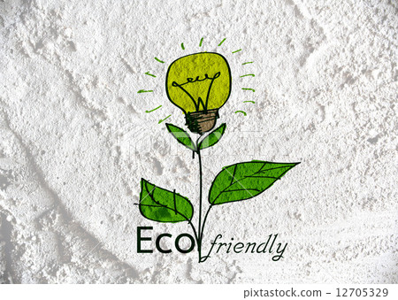 Eco friendly light bulb plant growing green and eco energy conc Eco friendly light bulb plant growing green and eco energy conc 12705329