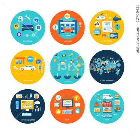 Car service car wash social media online shop Car service car wash social media online shop 12706435