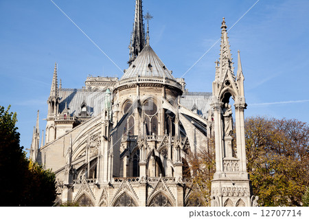 Notre Dame Cathedral, Cathédrale Notre-Dame de Paris 12707714