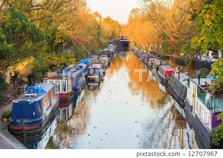Little Venice district in West London 12707967