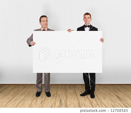 blank placard blank placard 12708583