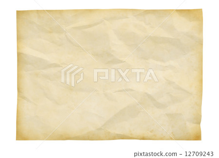 Wrinkled old paper Wrinkled old paper 12709243